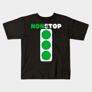 Non Stop Traffic Lights Kids T-Shirt